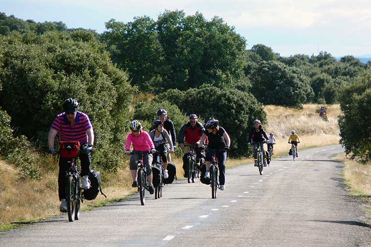 Cycling Group. Pilgrimage